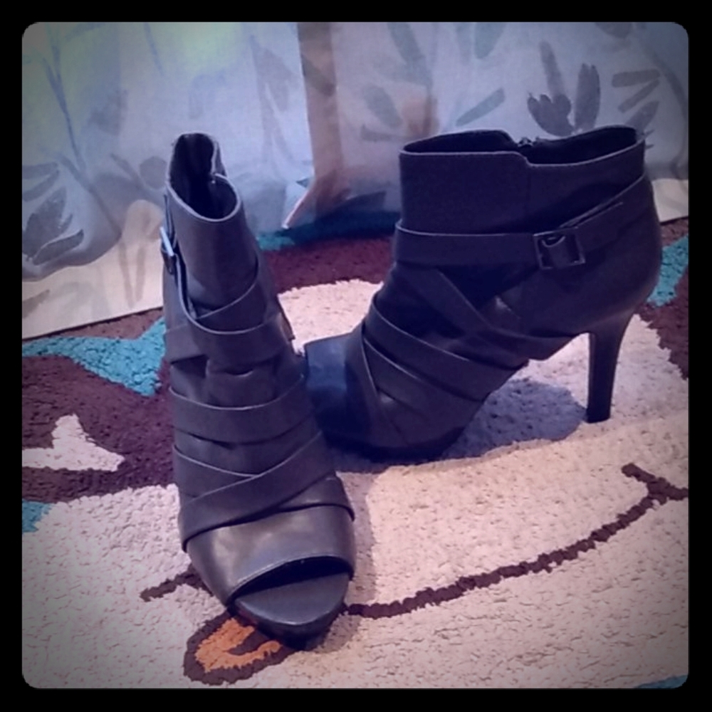 Grey Stylish Heels